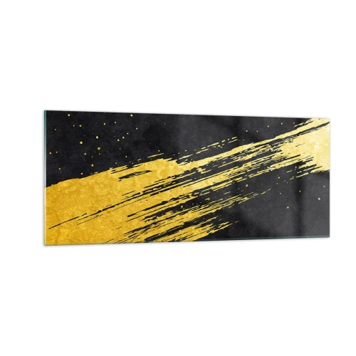 Obraz na szkle - Skok w nadprzestrzeń - 100x40 cm