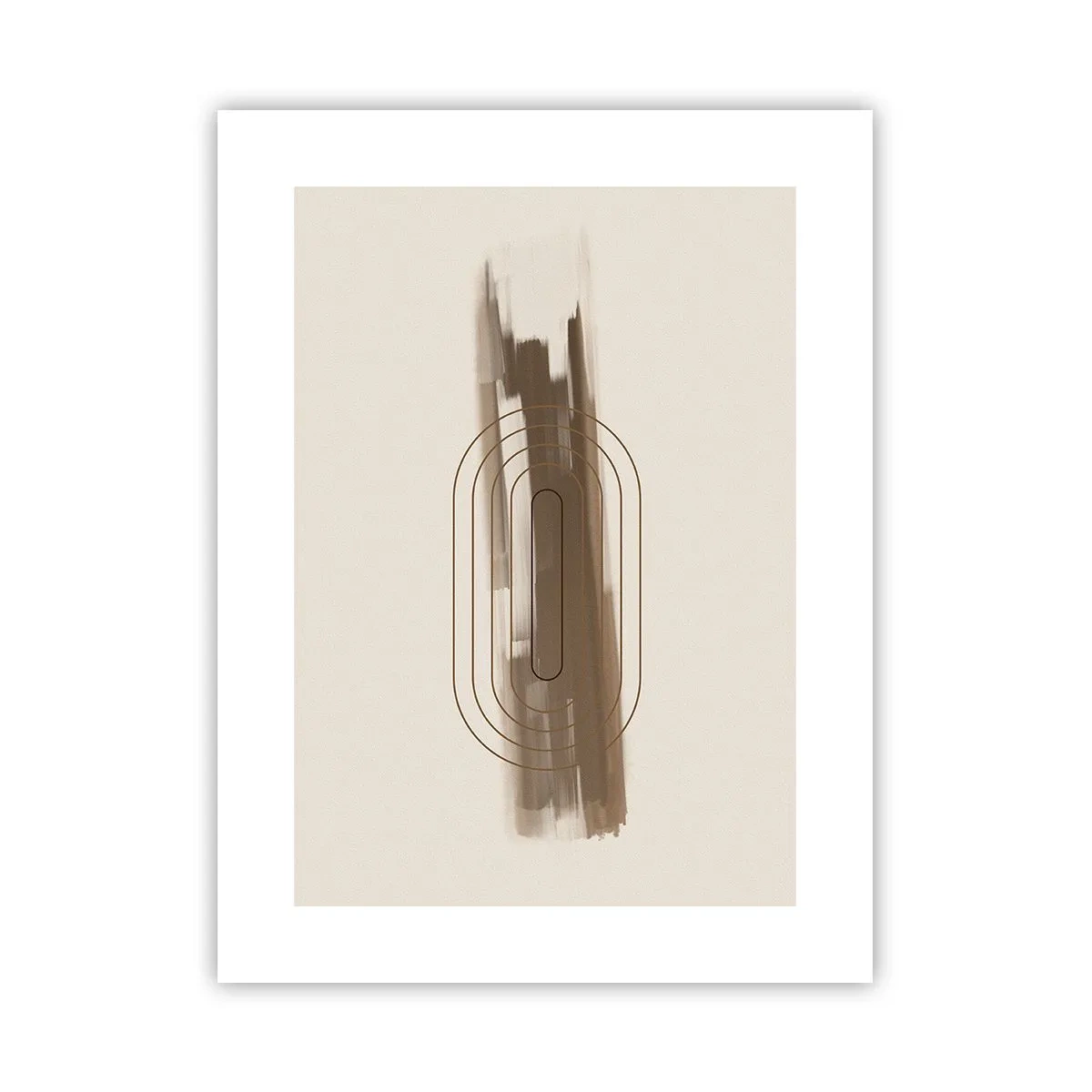 Plakat - Powiew szarości - 30x40 cm