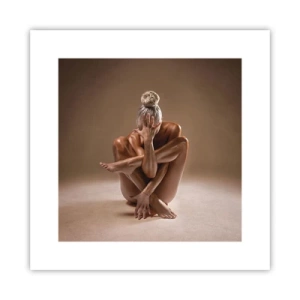 Plakat - Jedność ciała i ducha - 30x30 cm