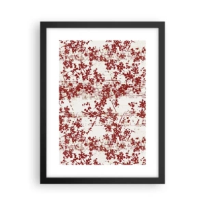 Plakat w czarnej ramie - Jak dawny perkalik - 30x40 cm