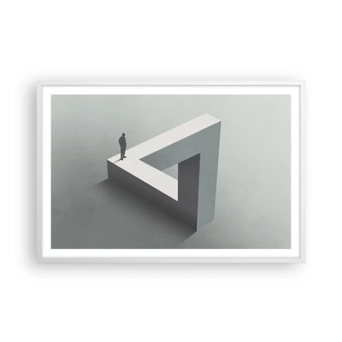 Plakat w białej ramie - A jednak możliwe - 91x61 cm