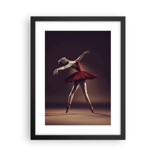 Plakat w czarnej ramie - Prima ballerina - 30x40 cm