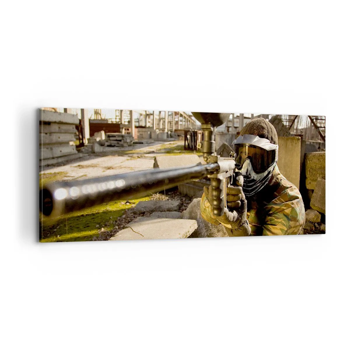 Obraz na płótnie - I ty możesz zostać bohaterem - 100x40 cm
