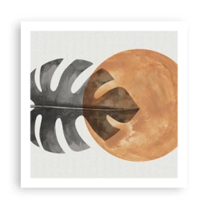 Plakat - Zawsze słońce - 60x60 cm