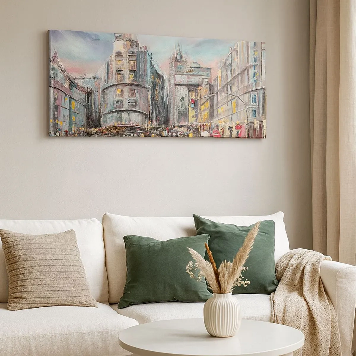 Obraz na płótnie - To będzie udany wieczór - 100x40 cm