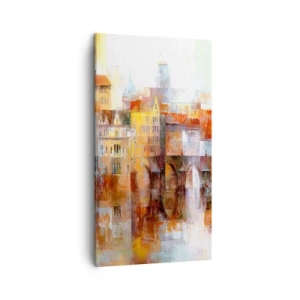 Obraz na płótnie - Pod mostem też pięknie - 45x80 cm