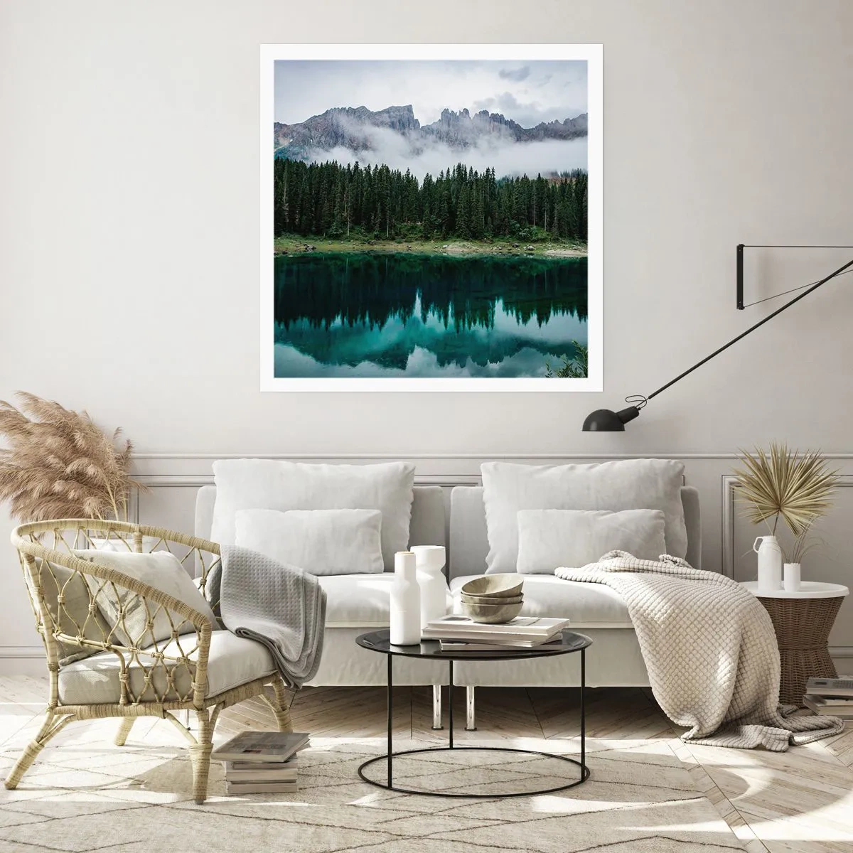 Plakat - Cicho, cicho, nie budźmy wody spiącej… - 60x60 cm