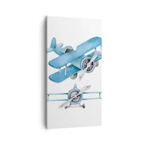 Obraz na płótnie - Urodzony zwycięzca - 55x100 cm