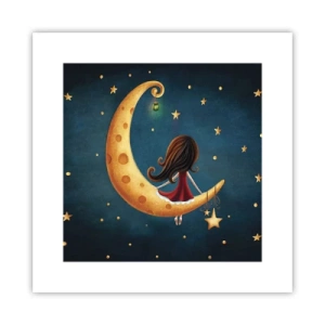 Plakat - Pewnego razu… - 30x30 cm