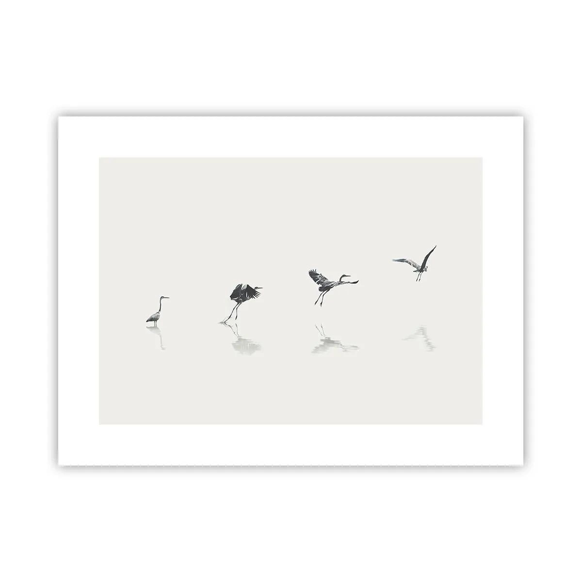Plakat - Cztery proste kroki - 40x30 cm