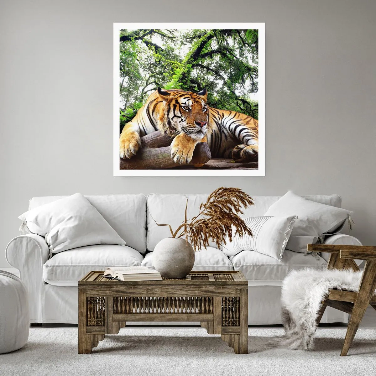 Plakat - Z wyrazami szacunku - 60x60 cm