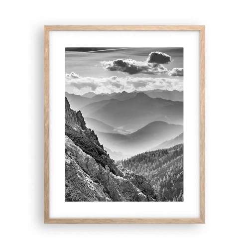 Plakat w ramie jasny dąb - Aż po horyzont - 40x50 cm