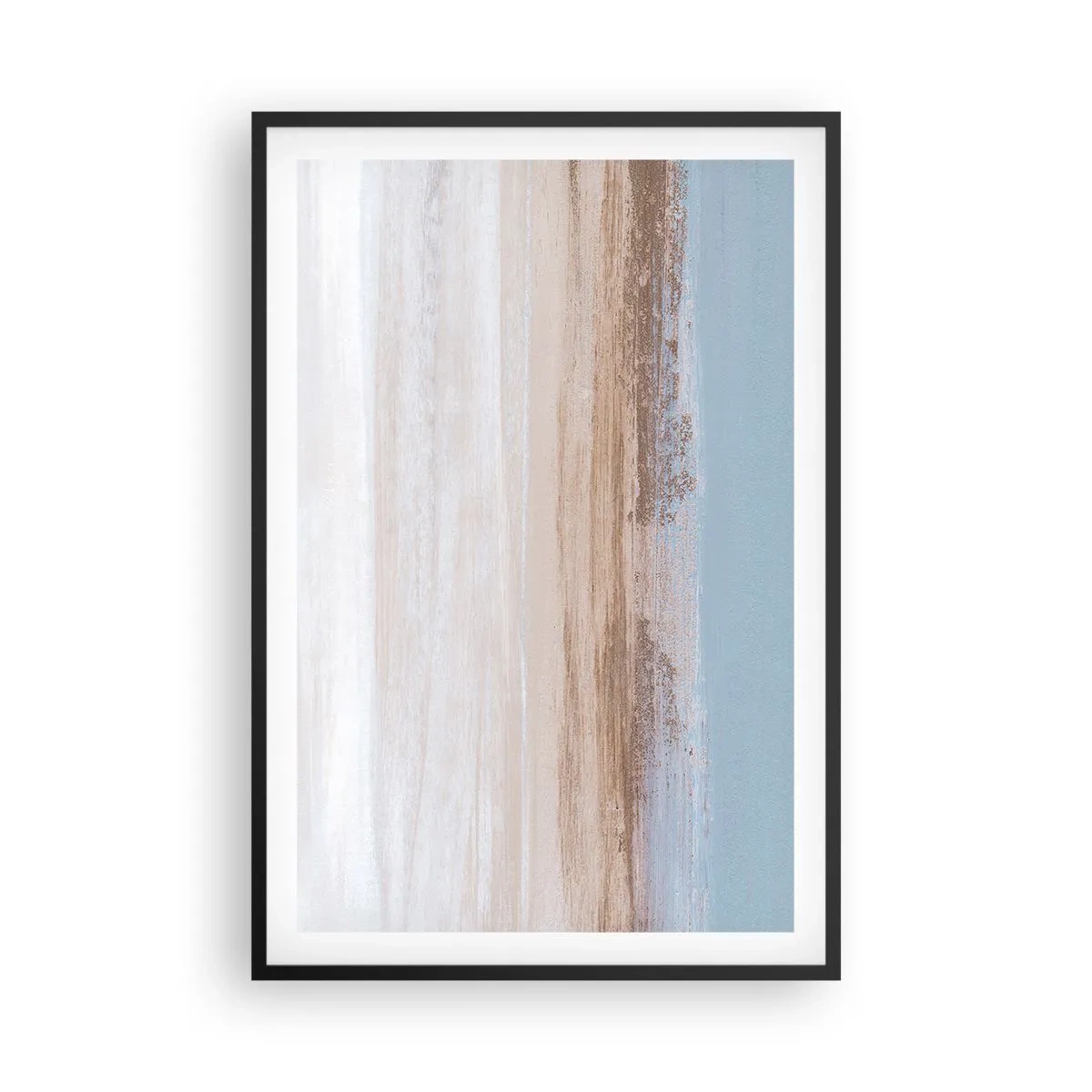 Plakat w czarnej ramie - Niejednoznaczny pejzaż - 61x91 cm