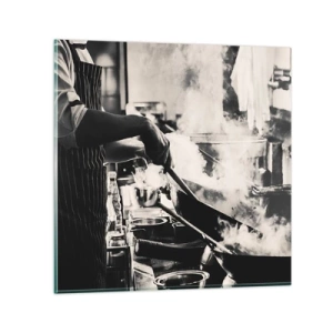 Obraz na szkle - Alchemia smaków - 60x60 cm