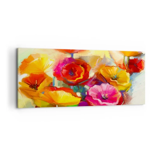 Obraz na płótnie - Nie tylko czerwone - 100x40 cm