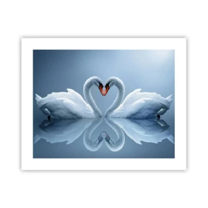 Plakat - Czas na miłość - 50x40 cm