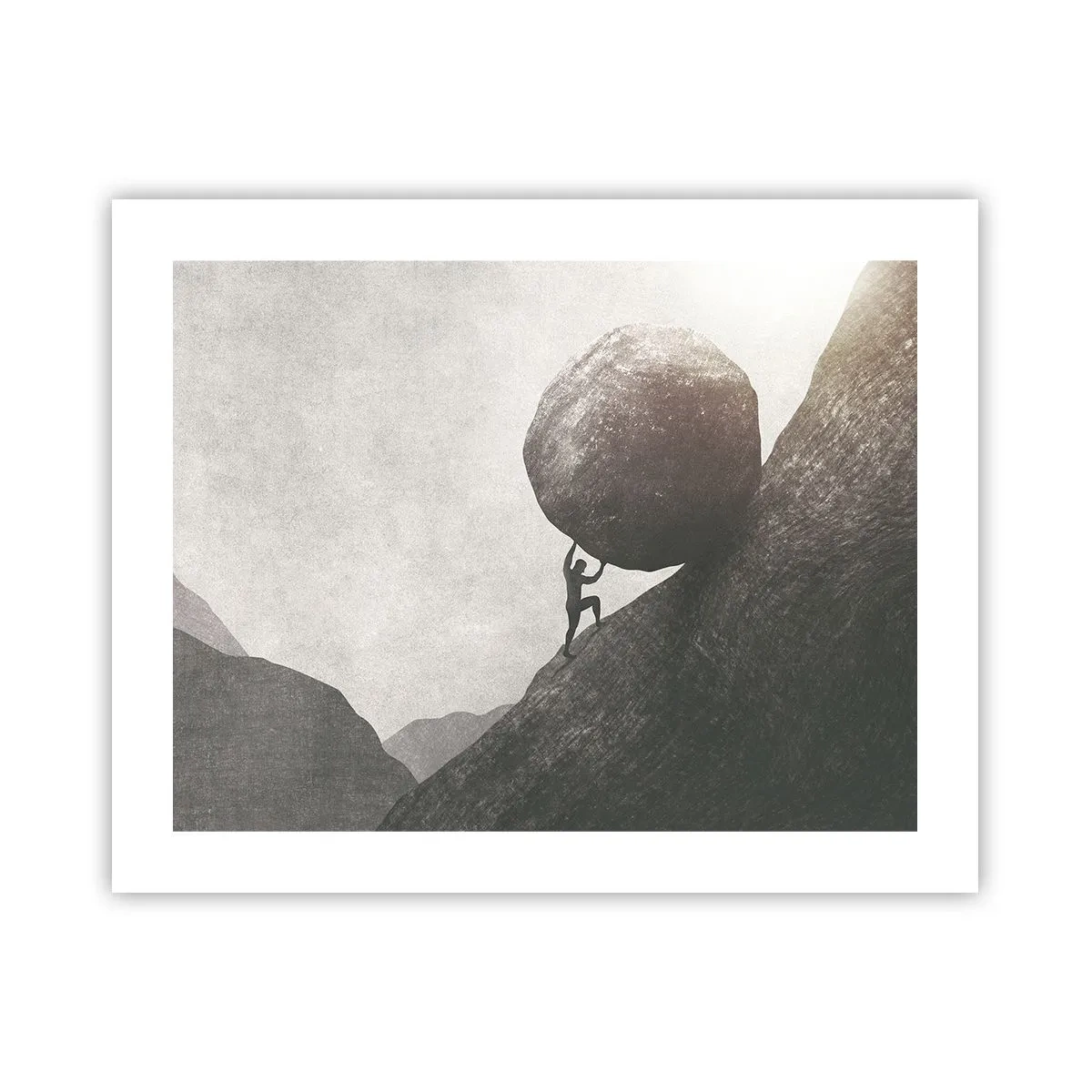 Plakat - Wierzę wbrew nadziei - 50x40 cm