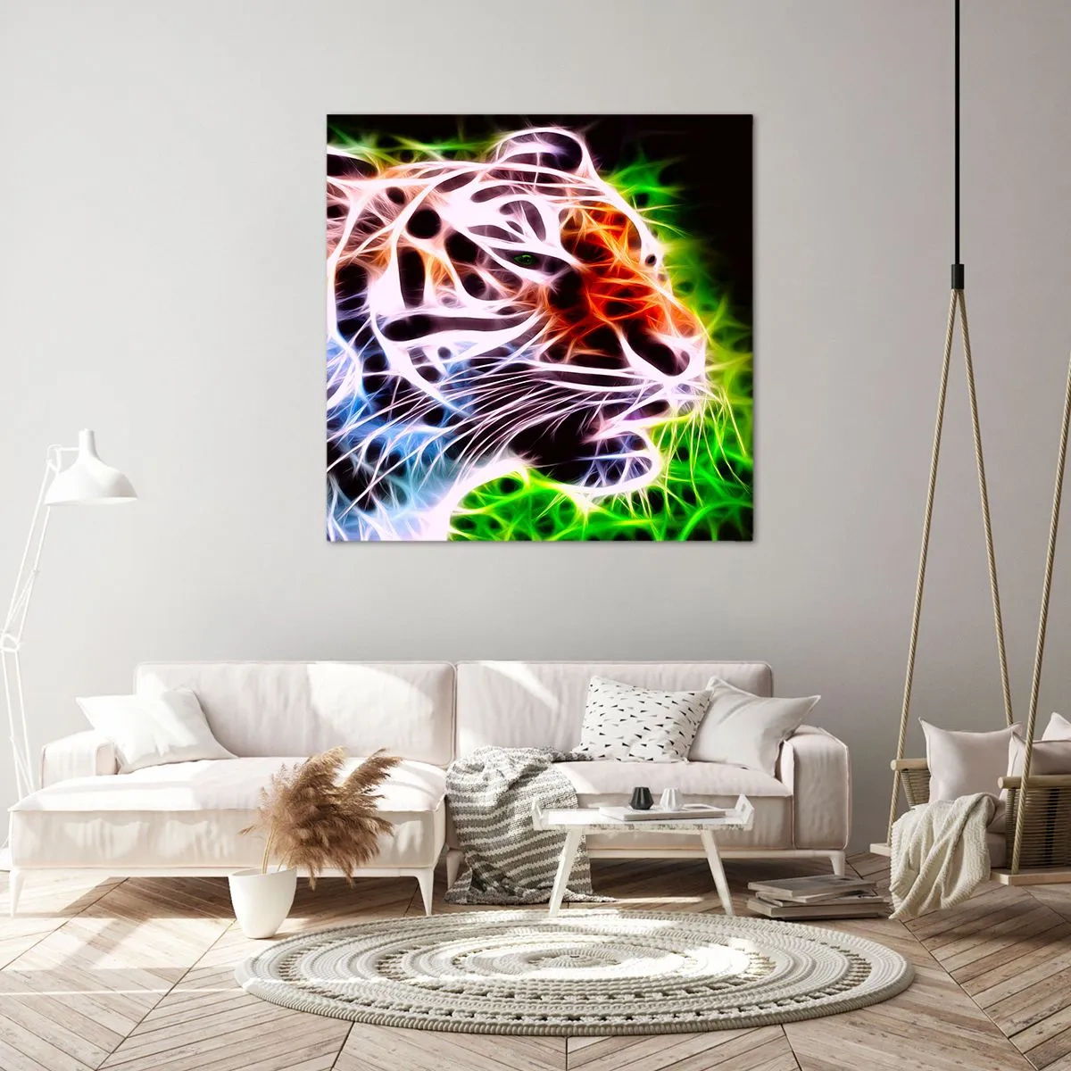 Obraz na płótnie - Groźna aura - 60x60 cm