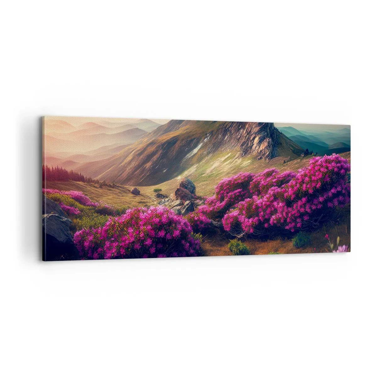 Obraz na płótnie - Lato w górach - 100x40 cm