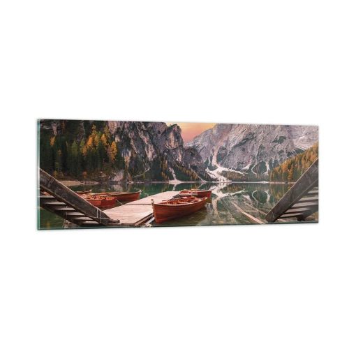 Obraz na szkle - Obietnica dnia - 90x30 cm