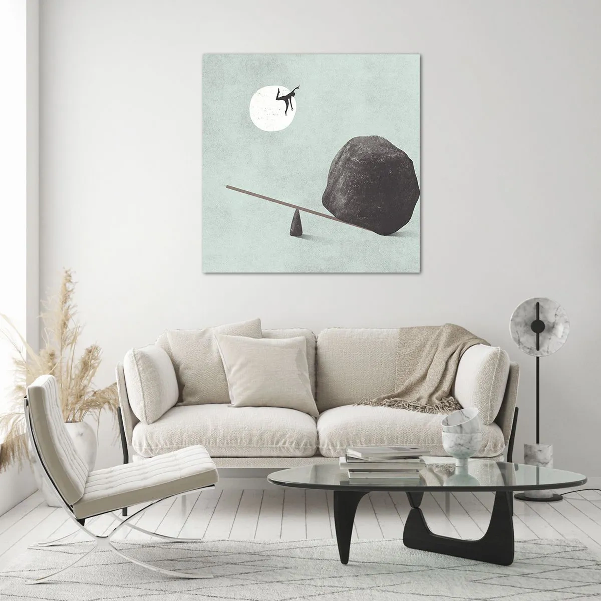 Obraz na szkle - Spełnione marzenie - 70x70 cm