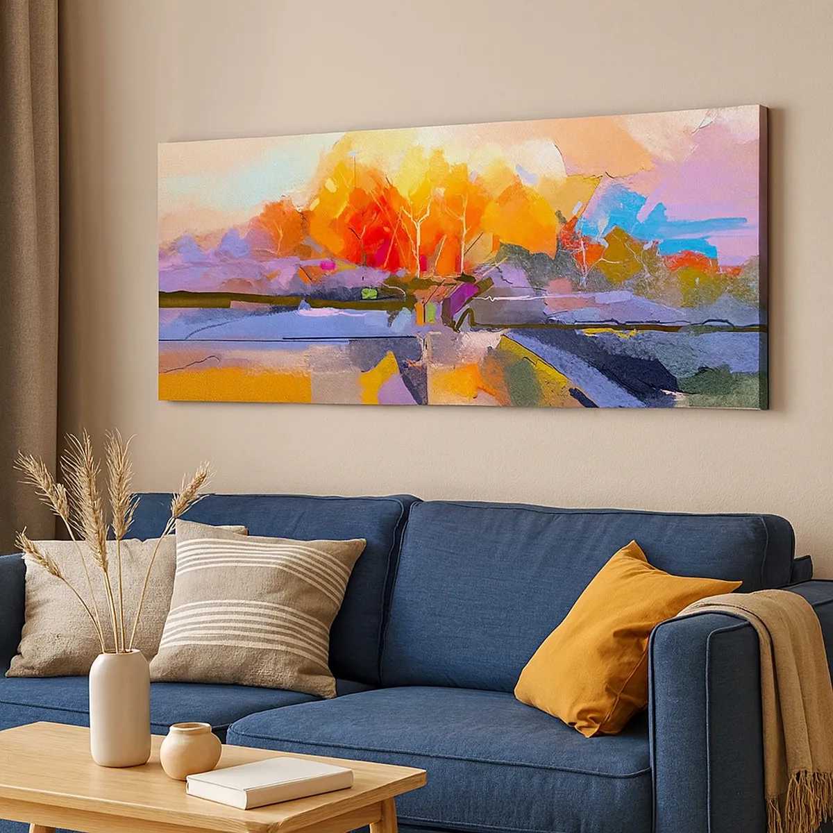 Obraz na płótnie - Stała się jesień - 30x30 cm