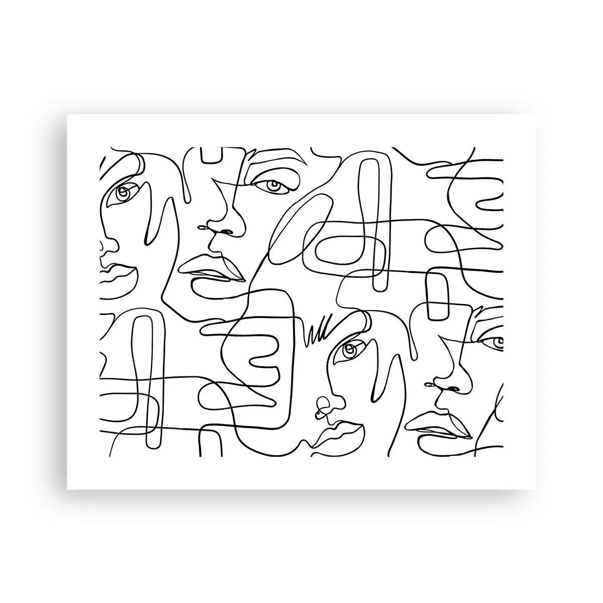 Plakat - W splątanych emocjach - 50x40 cm