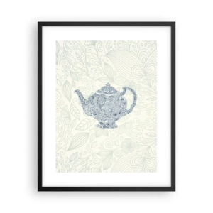 Plakat w czarnej ramie - Herbaty czar - 40x50 cm