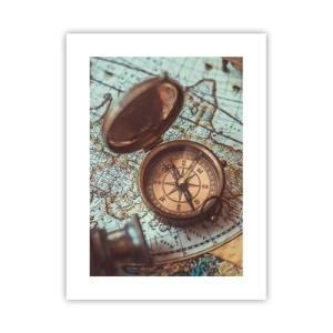 Plakat - Dla poszukiwacza przygód - 30x40 cm