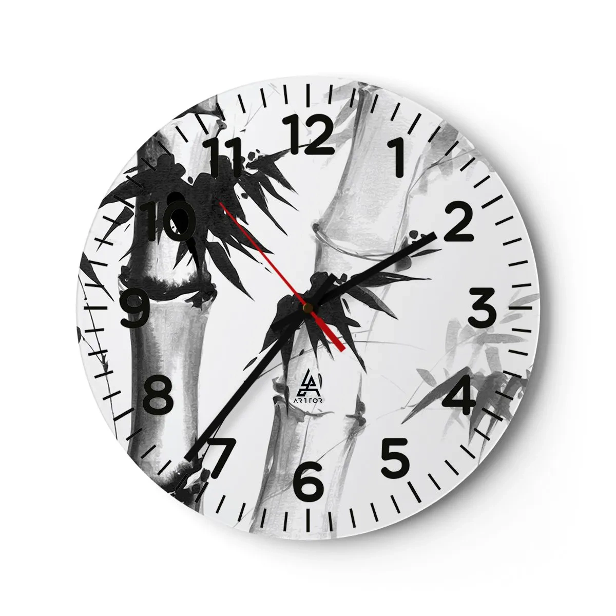 Zegar ścienny - Zbliżenie na orient - 30x30 cm