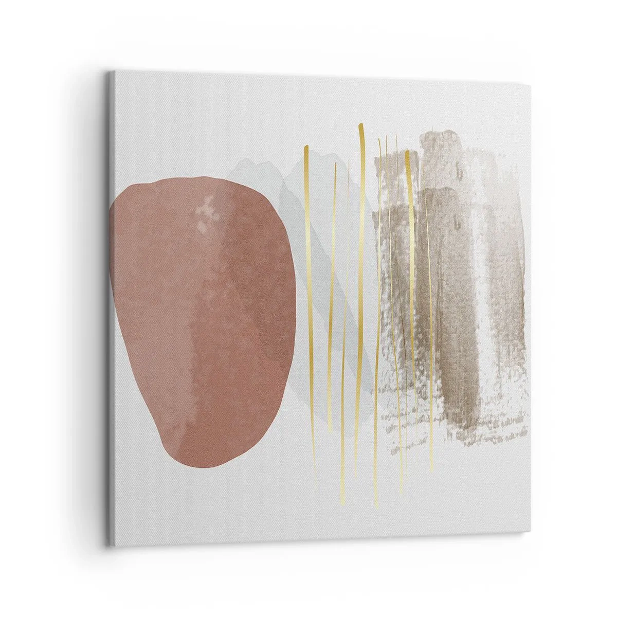 Obraz na płótnie - Abstrakcyjna kolumnada - 50x50 cm