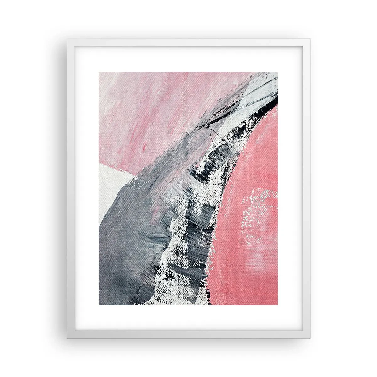 Plakat w białej ramie - Kompozycja dopasowana - 40x50 cm