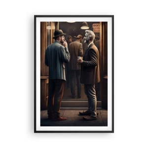 Plakat w czarnej ramie - Dobra chwila dnia - 61x91 cm