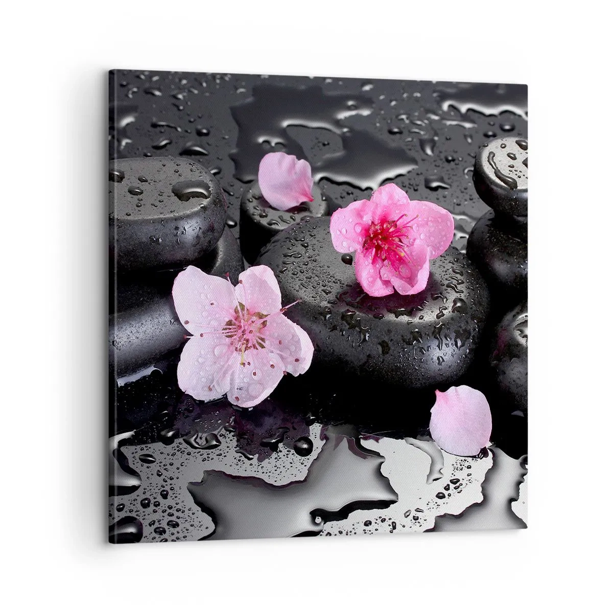 Obraz na płótnie - I kamień spada z serca - 60x60 cm