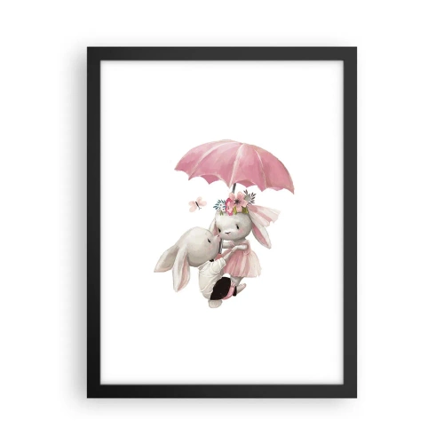 Plakat w czarnej ramie - To właśnie miłość - 30x40 cm