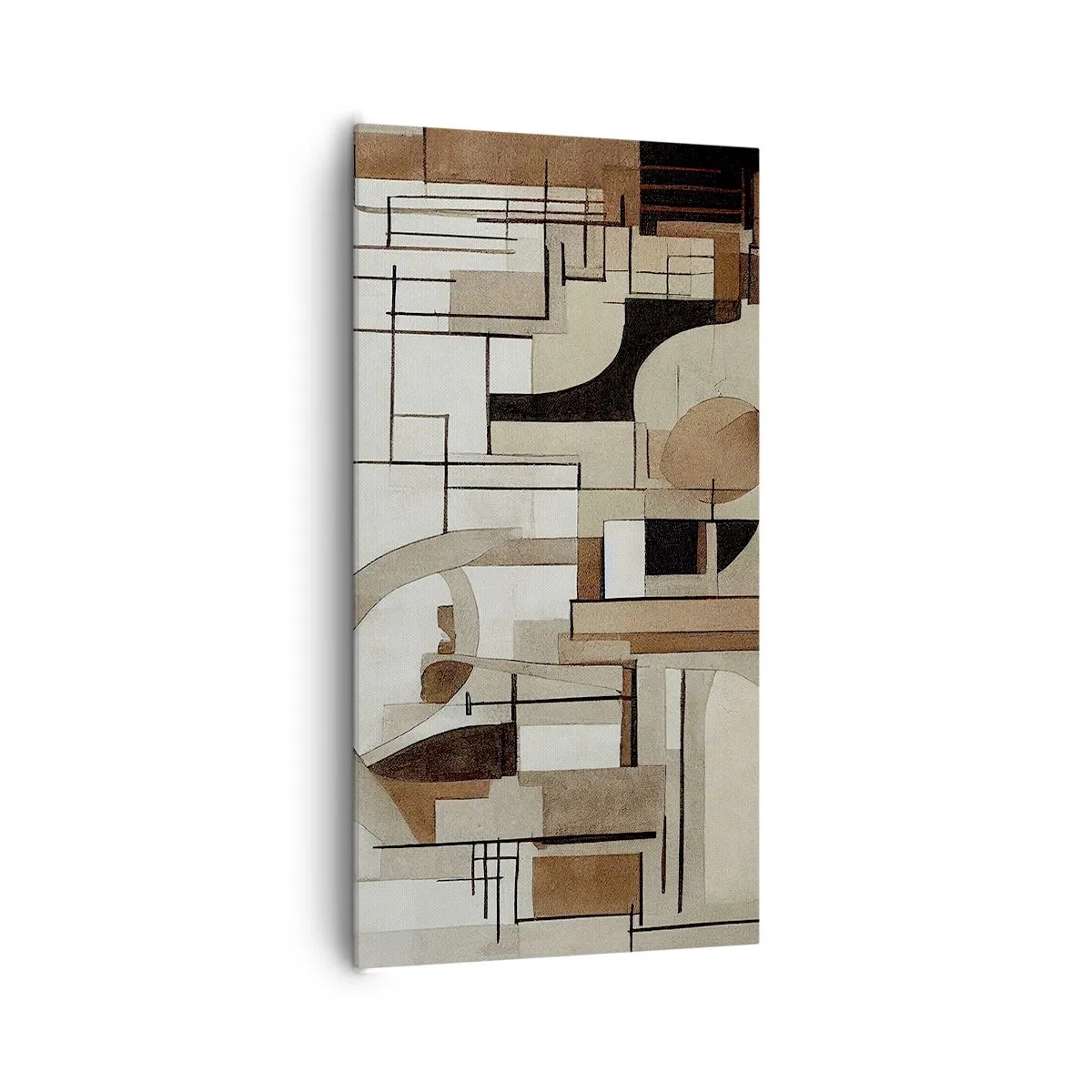 Obraz na płótnie - Pejzaż miejski 2.0 - 65x120 cm