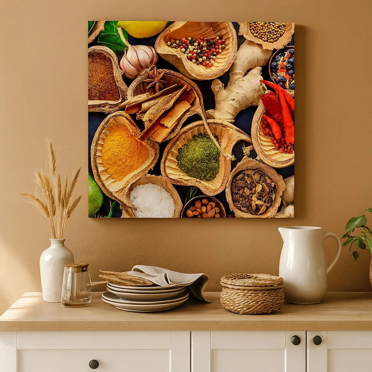 Obraz na płótnie - Bierz, co chcesz - 30x30 cm