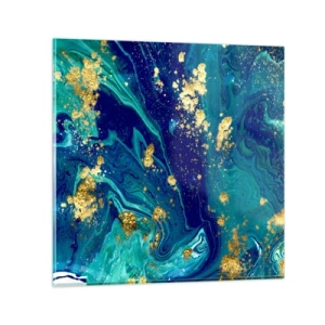 Obraz na szkle - Płatki słońca  - 40x40 cm