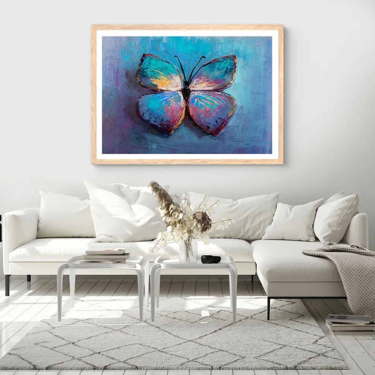 Plakat w ramie jasny dąb - W pełnej krasie - 70x50 cm