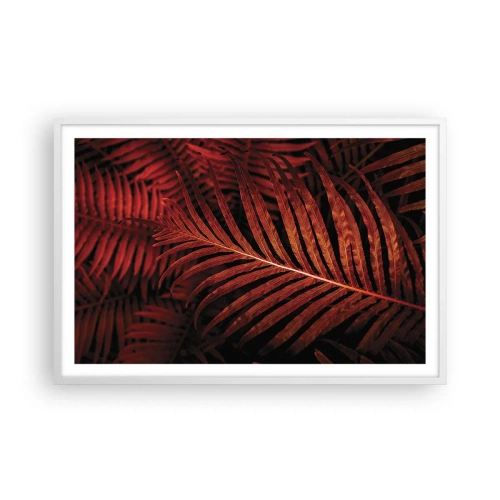 Plakat w białej ramie - Żar życia - 91x61 cm