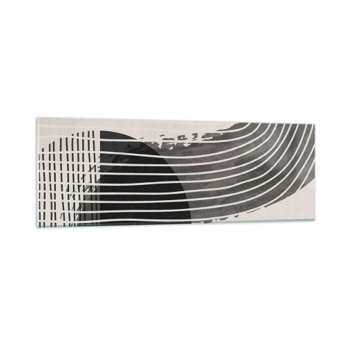 Obraz na szkle - Tam i z powrotem - 90x30 cm