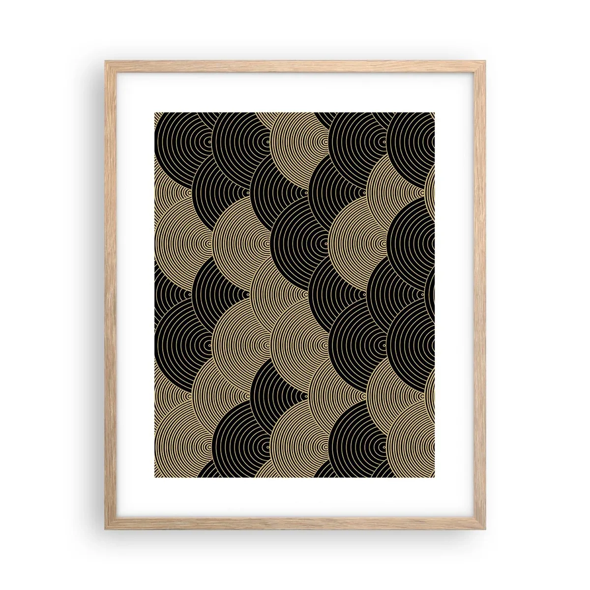 Plakat w ramie jasny dąb - Jedność w wielości - 40x50 cm