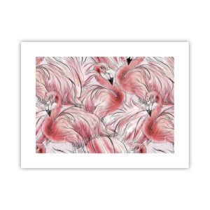 Plakat - Ptasi corps de ballet - 40x30 cm