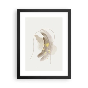 Plakat w czarnej ramie - Napotkane w przestrzeni - 30x40 cm