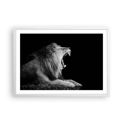 Plakat w białej ramie - Bez żadnych wątpliwości - 70x50 cm