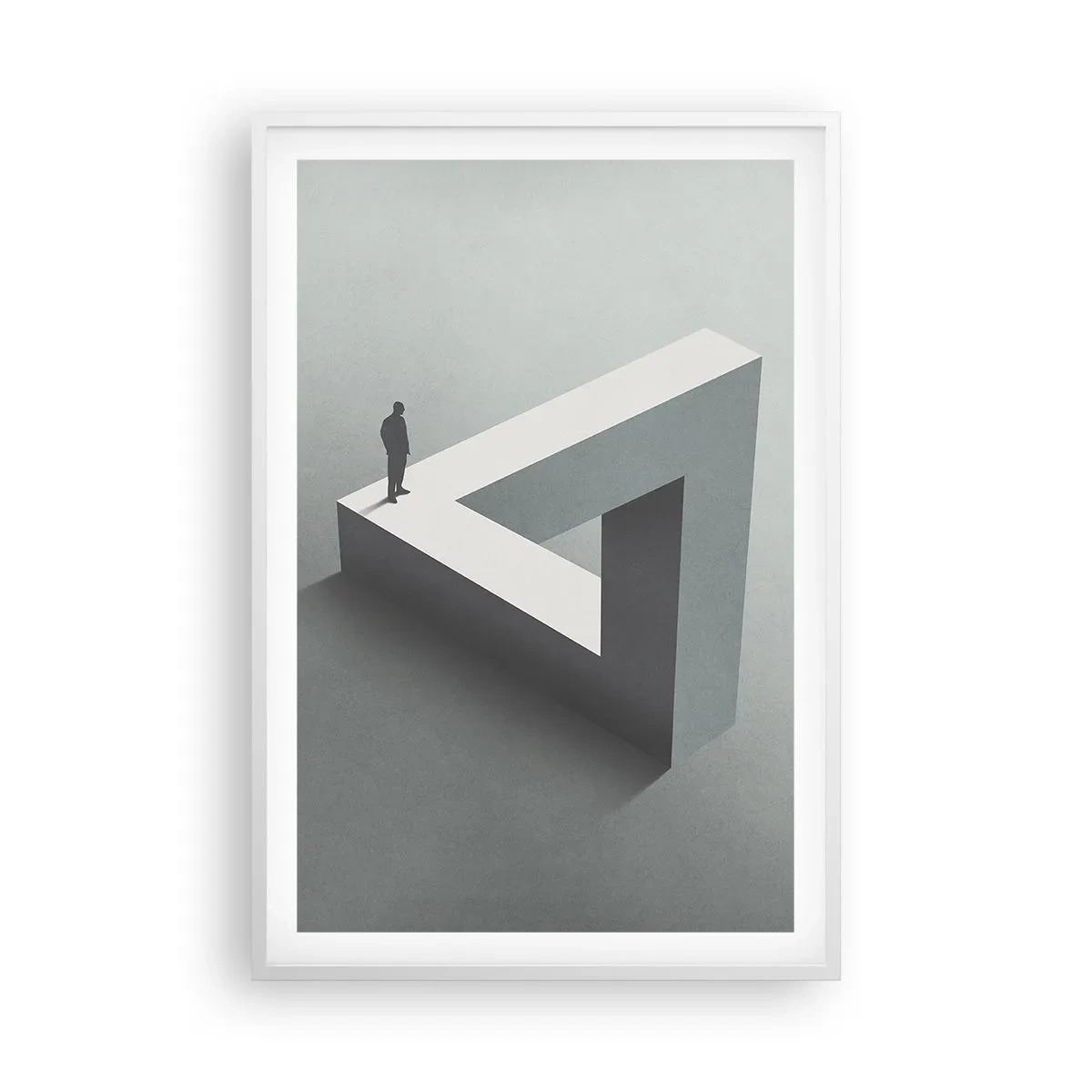 Plakat w białej ramie - A jednak możliwe - 61x91 cm