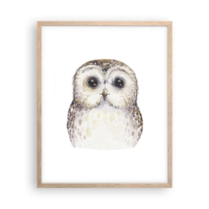 Plakat w ramie jasny dąb - Spójrz mi w oczy - 40x50 cm