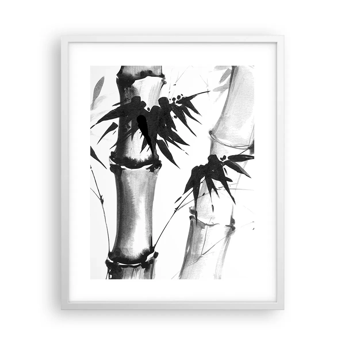 Plakat w białej ramie - Zbliżenie na orient - 40x50 cm