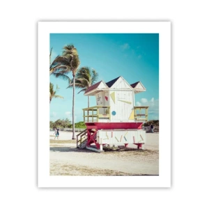 Plakat - Przed tobą piękny dzień - 40x50 cm