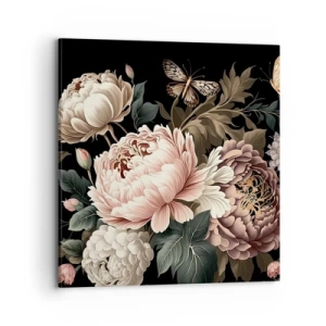 Obraz na płótnie - W barokowym stylu - 70x70 cm